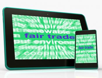 Fair Trade Tablet Mean Fairtrade Products And Merchandise