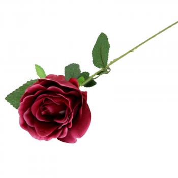 Large Open Artificial Roses - Single Stem Flowers Wedding Home Fake ...
