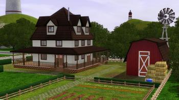 Mod The Sims - Traditional Farmhouse (NO CC)