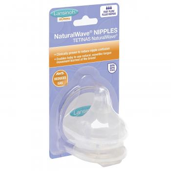Amazon.com : Lansinoh mOmma Nipples Fast-Flow, 2 Count, 100 ...
