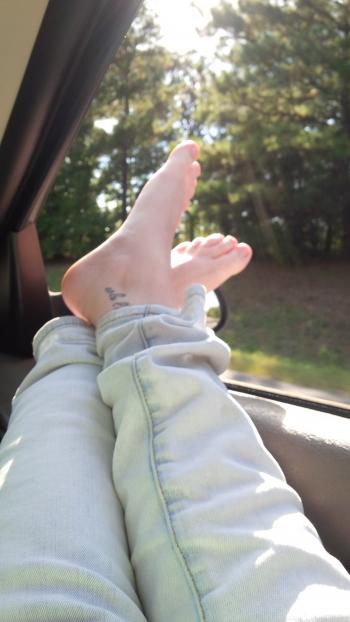 Feet Out The Car Window