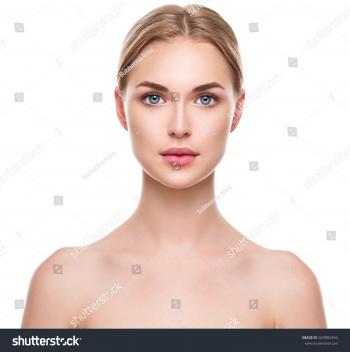 Beauty Woman Face Portrait Beautiful Spa Stock Photo (Royalty Free ...