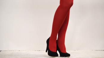 Woman in black high heels shoes. Female fashion 4K Stock Video ...
