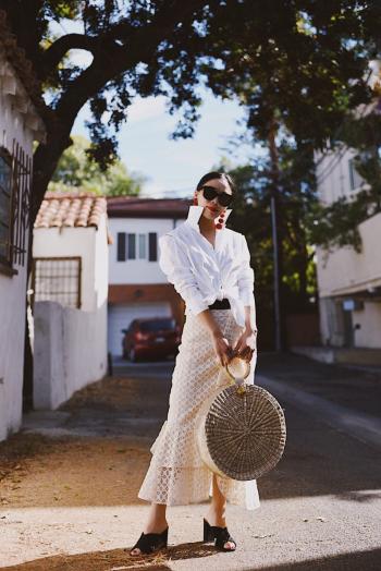 2 Elegant & Feminine Looks That Are Easy to Copy | Hallie Daily