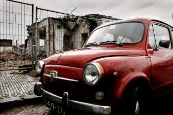 Fiat mini classic car