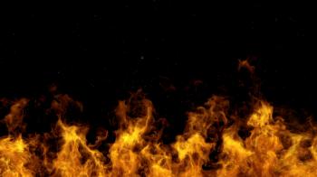4K Detailed fire background (seamless loop, ultra Hd ,slow motion ...