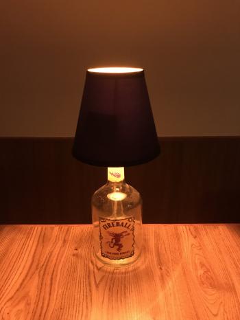 Fireball lamp – Bottle Lamps