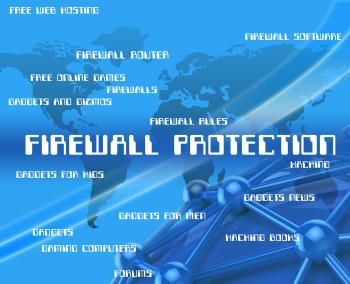 Firewall Protection Represents No Access And Encrypt