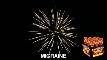 MIGRAINE - 3 INCH CAKE - WORLD CLASS FIREWORKS - YouTube