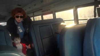 Juniors First Bus Ride - YouTube