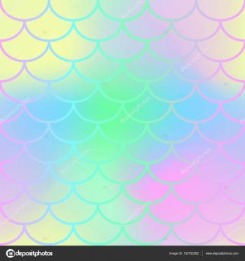 Mermaid fish tail texture. Fish scale seamless pattern. — Stock ...