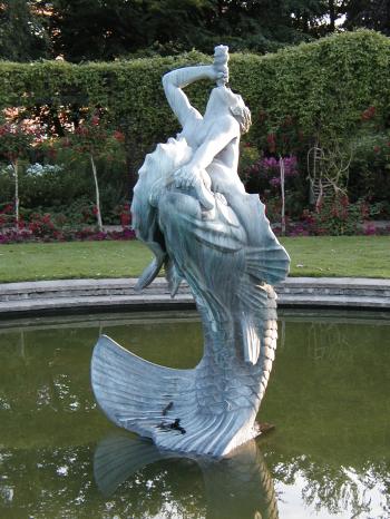 Fish sculpture