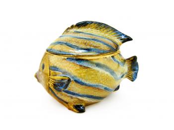 Fish shaped vase