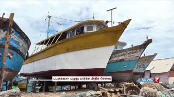 Fishermen demand boat repairing costs from TN govt | Tamil Nadu ...