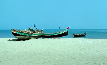 Fishing Boat, Saint Martin's Island, Teknaf, Cox's Bazar