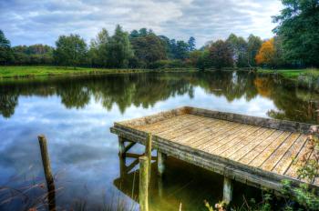 File:Normanby Hall fishing pond.jpg - Wikimedia Commons