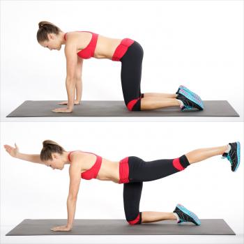 How to Do Bird Dog Exercise For Your Back | POPSUGAR Fitness