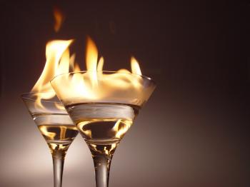 Flaming beverage - Wikipedia