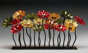 Breckenridge Glass Flower Garden by Scott Johnson and Shawn Johnson ...