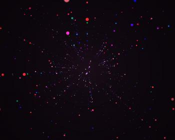 Flying particles