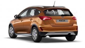 Ford Focus Active Rendered With Crossover Cues