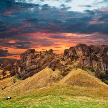 Iceland Sunset Fantasy ~ Nature Photos ~ Creative Market