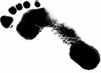 9 Grunge Footprint (PNG Transparent) | OnlyGFX.com