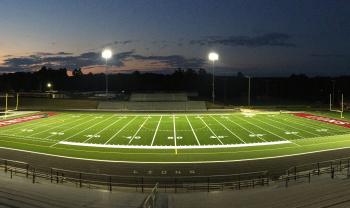 Central HS's Artificial Turf Football Field Installation (GA ...