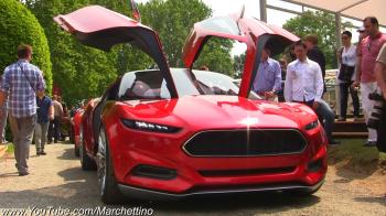 Ford Evos Concept - Overview and Driving Shots - YouTube