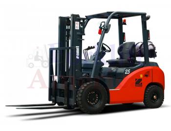 Tailift (owned by Toyota) Z-Series PG25C 5000 LB Pneumatic LPG Forklift