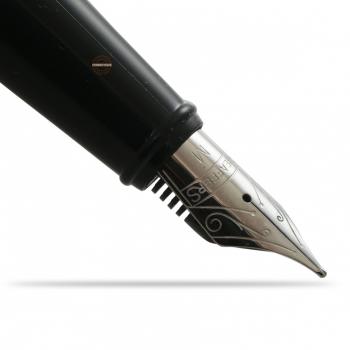 Sheaffer 300 Metallic Grey Chrome Trim Fountain Pen Medium Nib - Pen ...