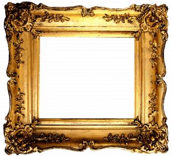 Vintage Gold Frame transparent PNG - StickPNG