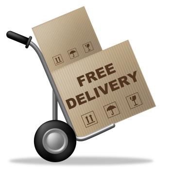 Free Delivery Shows With Our Compliments And Box