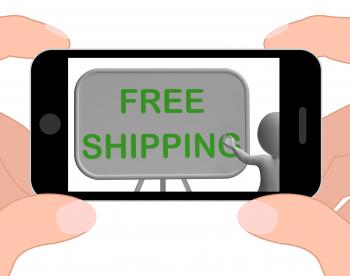 Free Shipping Phone Shows Item Shipped At No Cost