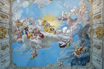 File:Apotheosis of Charles VI - Fresco of Paul Troger (1739 ...