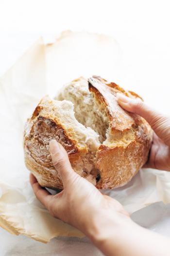 Miracle No Knead Bread Recipe - Pinch of Yum