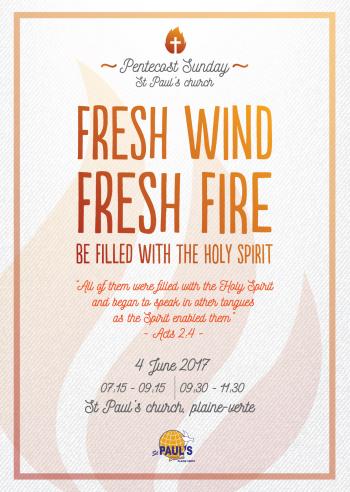 PENTECOST SUNDAY CELEBRATION – St Paul's Church – Plaine Verte
