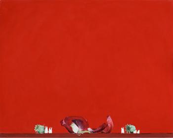 YLVA OGLAND, "Xenia with poppy flower, poppy flower petals, poppy ...