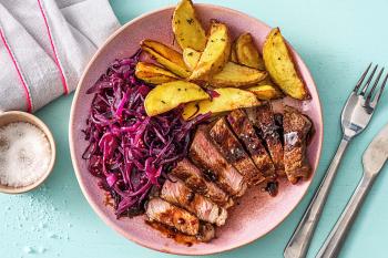 Steak and Potatoes with Sass Recipe | HelloFresh