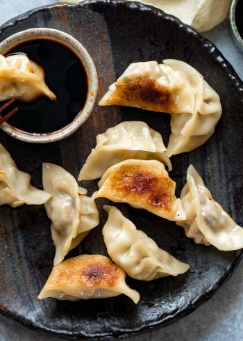 Potstickers (Chinese Pan Fried Dumplings!) | RecipeTin Eats