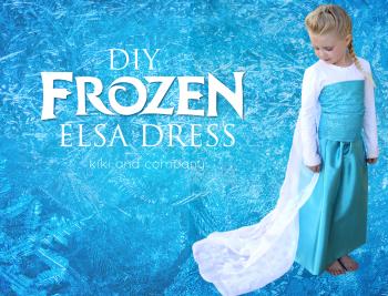 DIY Frozen Elsa Dress {tutorial} Materials List and The Sparkle Top ...