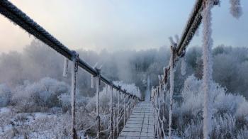 Frozen bridge wallpaper - Photography wallpapers - #30309