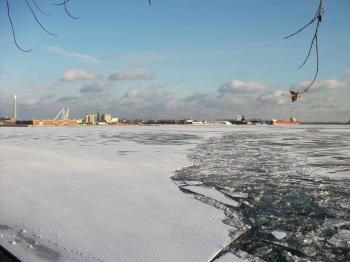 Frozen Toronto harbour, 2018 01 17 -ae