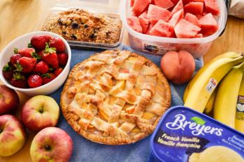 Fruits and Pie