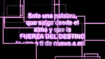La Fuerza Del Destino Letra - Sandra Echeverria - YouTube