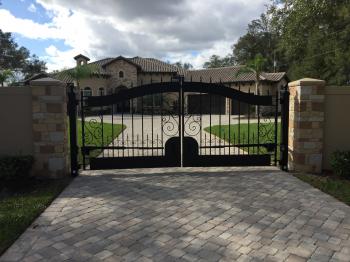 Driveway Gates, Wrought Iron Driveway Gates