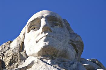 George Washington at Mount Rushmore