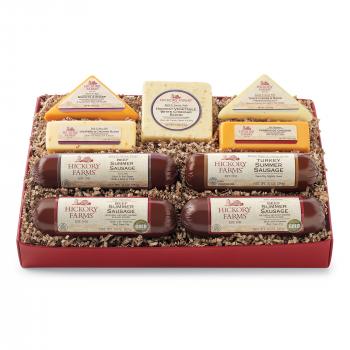 Hickory Farms Deluxe Sausage & Cheese Gift Box | Hickory Farms