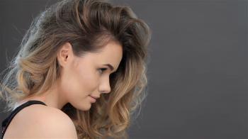 Side view of girls face Stock Video Footage - Videoblocks