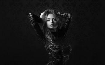 girl in black | HD Wallpapers